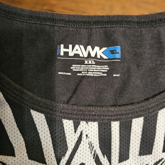 Tony Hawk Black and White Graphic Tank - Picture 2 of 3